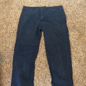Navy blue khaki pants